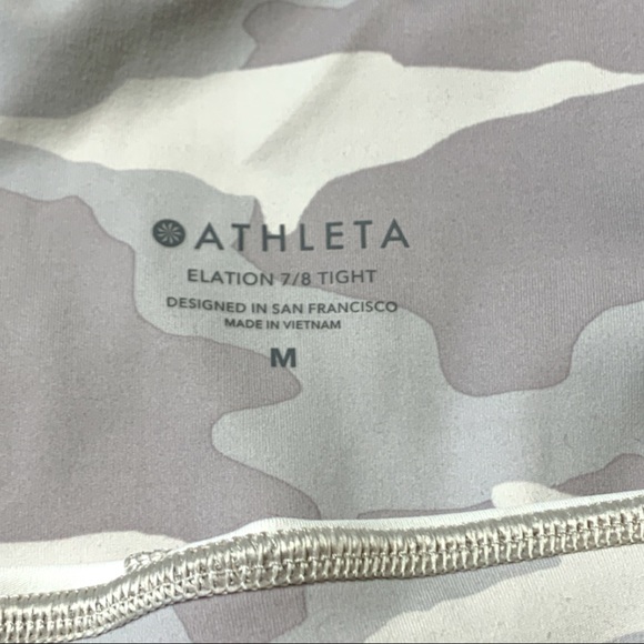 Athlete Elation Camo 7/8 Tights - Picture 5 of 13